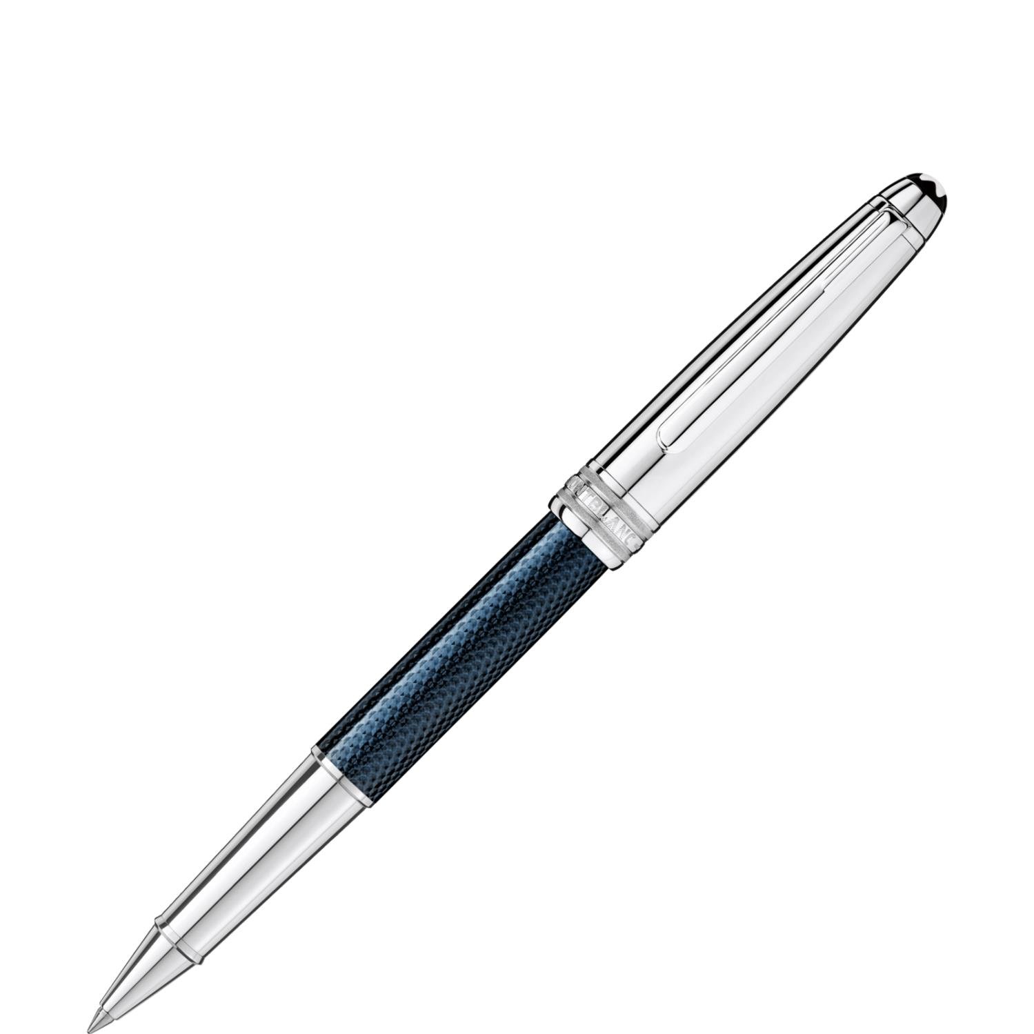 Montblanc Penna roller Meisterstuck Solitaire Doue Blue...