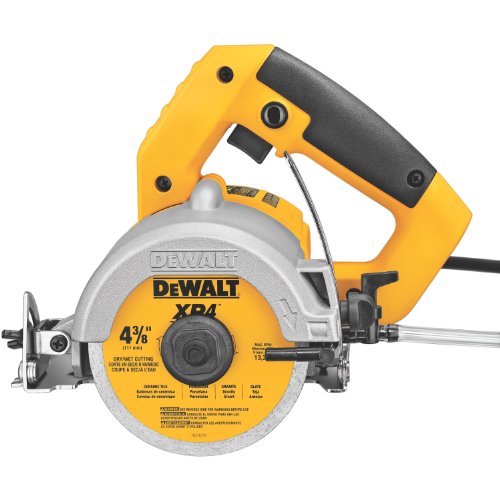 DEWALT DWC860W Sega per muratura a umido/secco da 4-3/8...