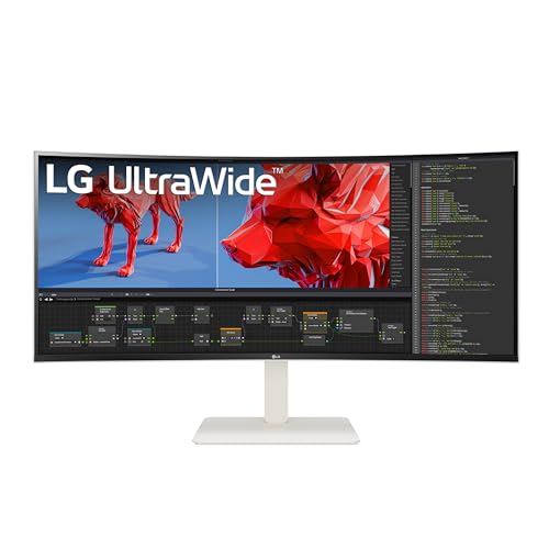 LG Monitor per computer curvo UltraWide WQHD Nano IPS d...