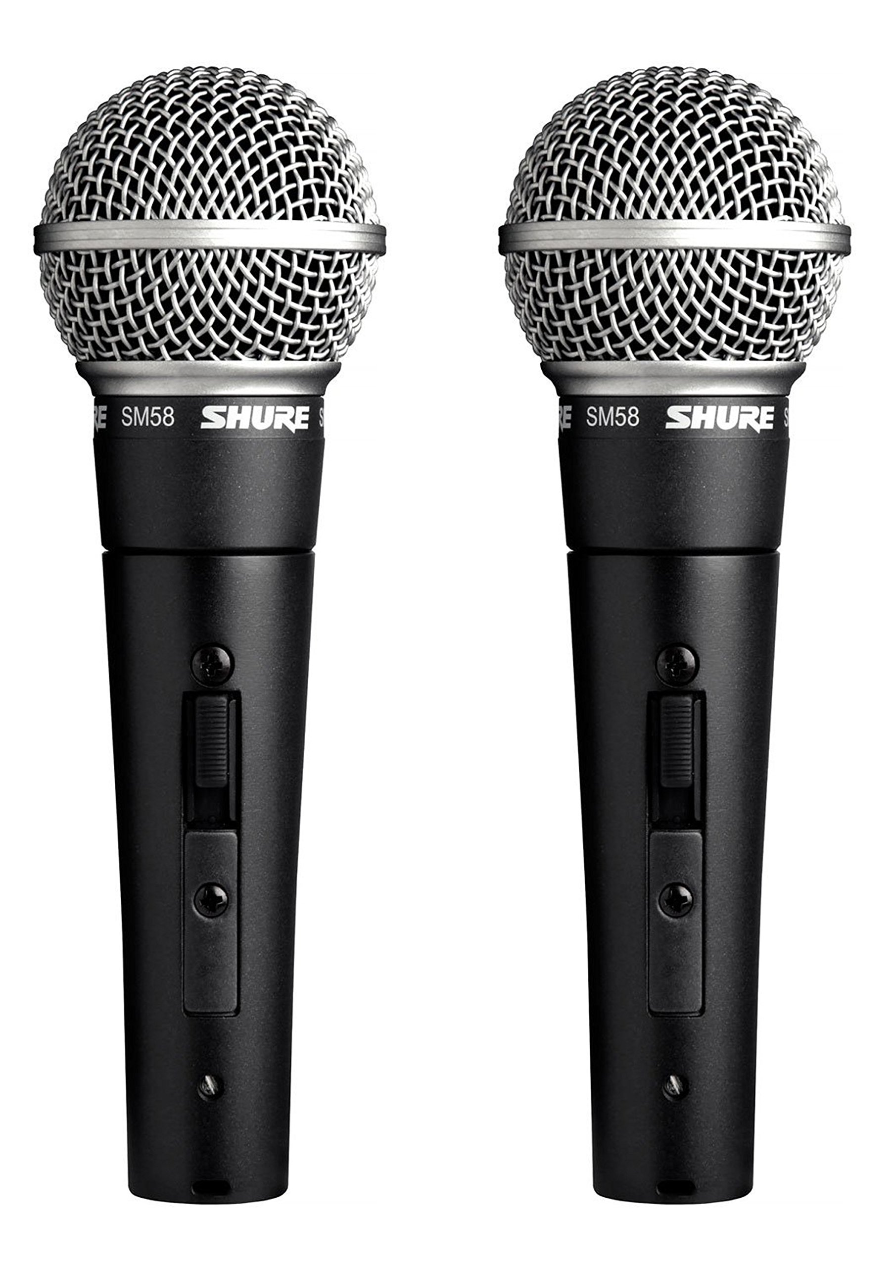 Shure Microfono vocale professionale SM58S con interrut...