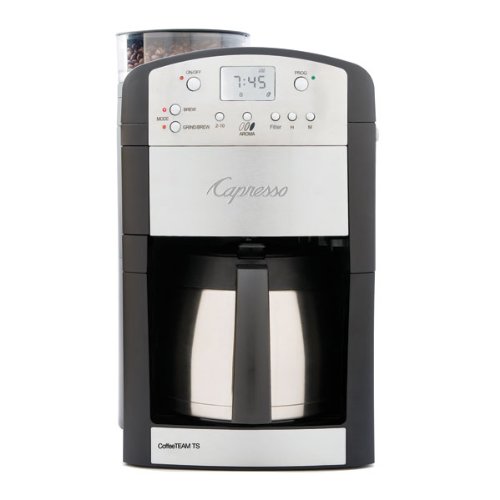 Capresso 465 CoffeeTeam TS Caffettiera digitale da 10 t...