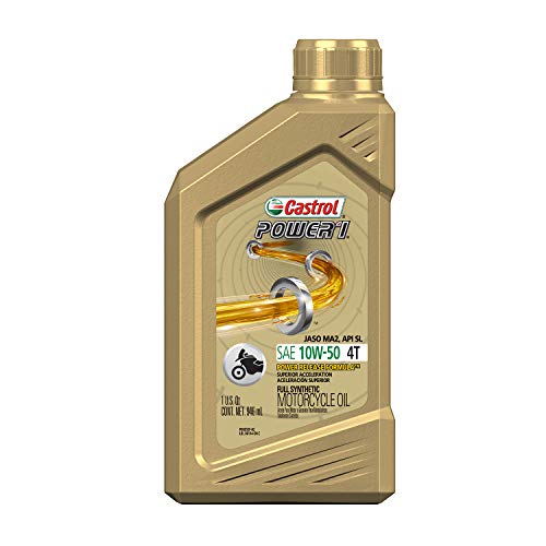 CASTROL 06113 Power1 4T 5W-40 Olio sintetico per moto