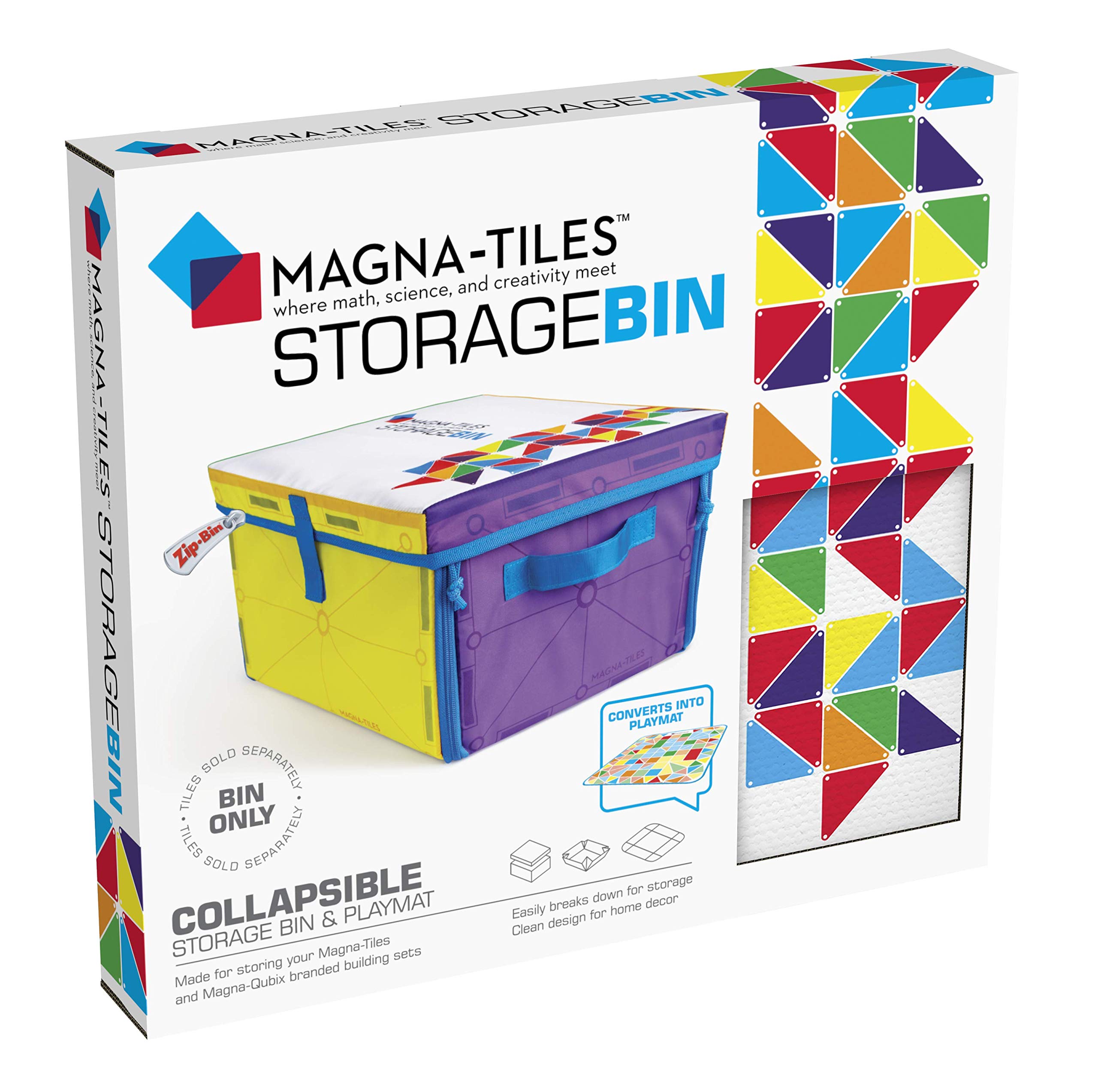 Magna Tiles Contenitore di stoccaggio e gioco interatti...