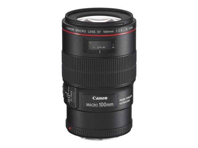 Canon Obiettivo macro EF 100mm f/2.8L IS USM per fotoca...