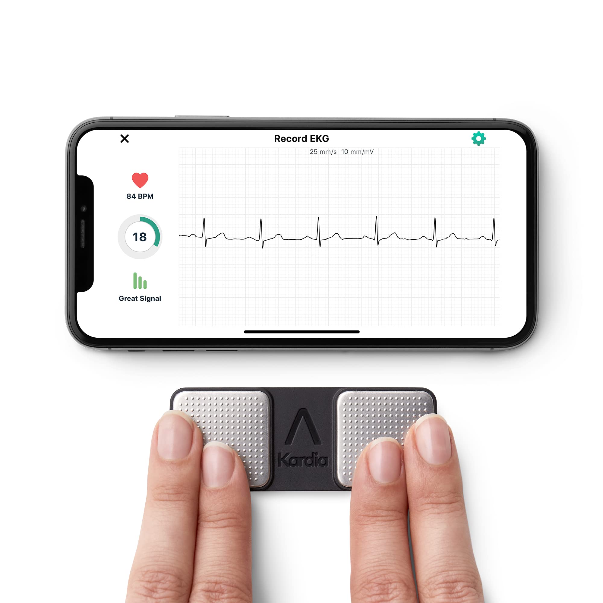 Alivecor KardiaMobile 1-Lead Personal ECG Monitor - Reg...