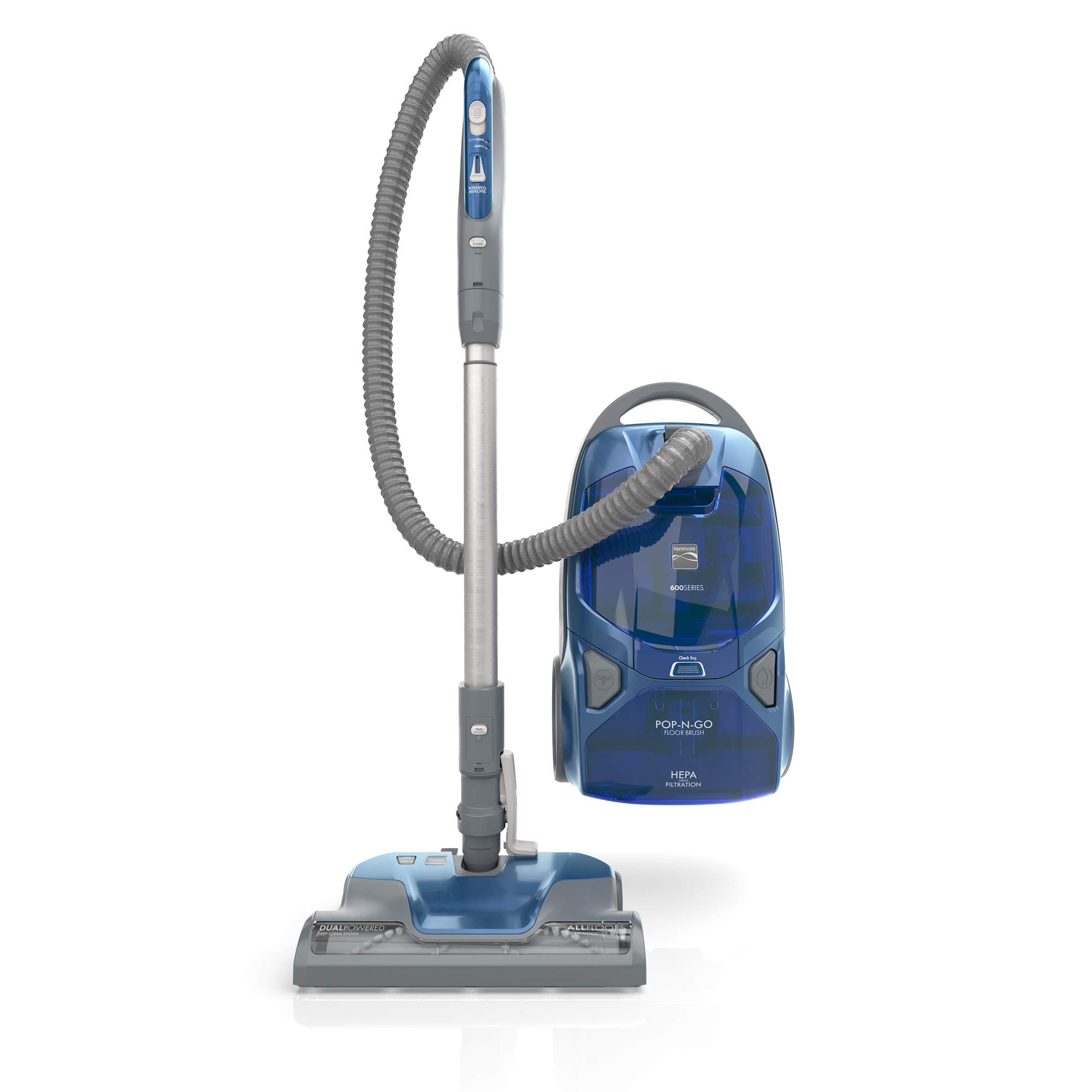 Cleva Kenmore Bggd Aspirapolvere a traino blu