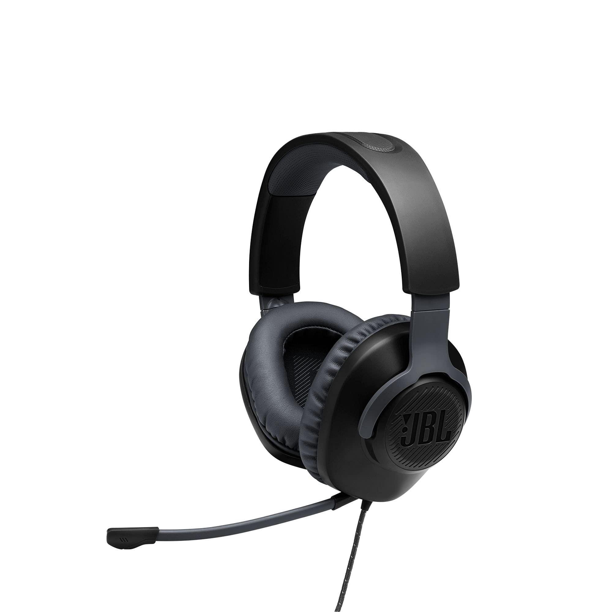 JBL Quantum 100 - Cuffie da gioco cablate over-ear - Ne...