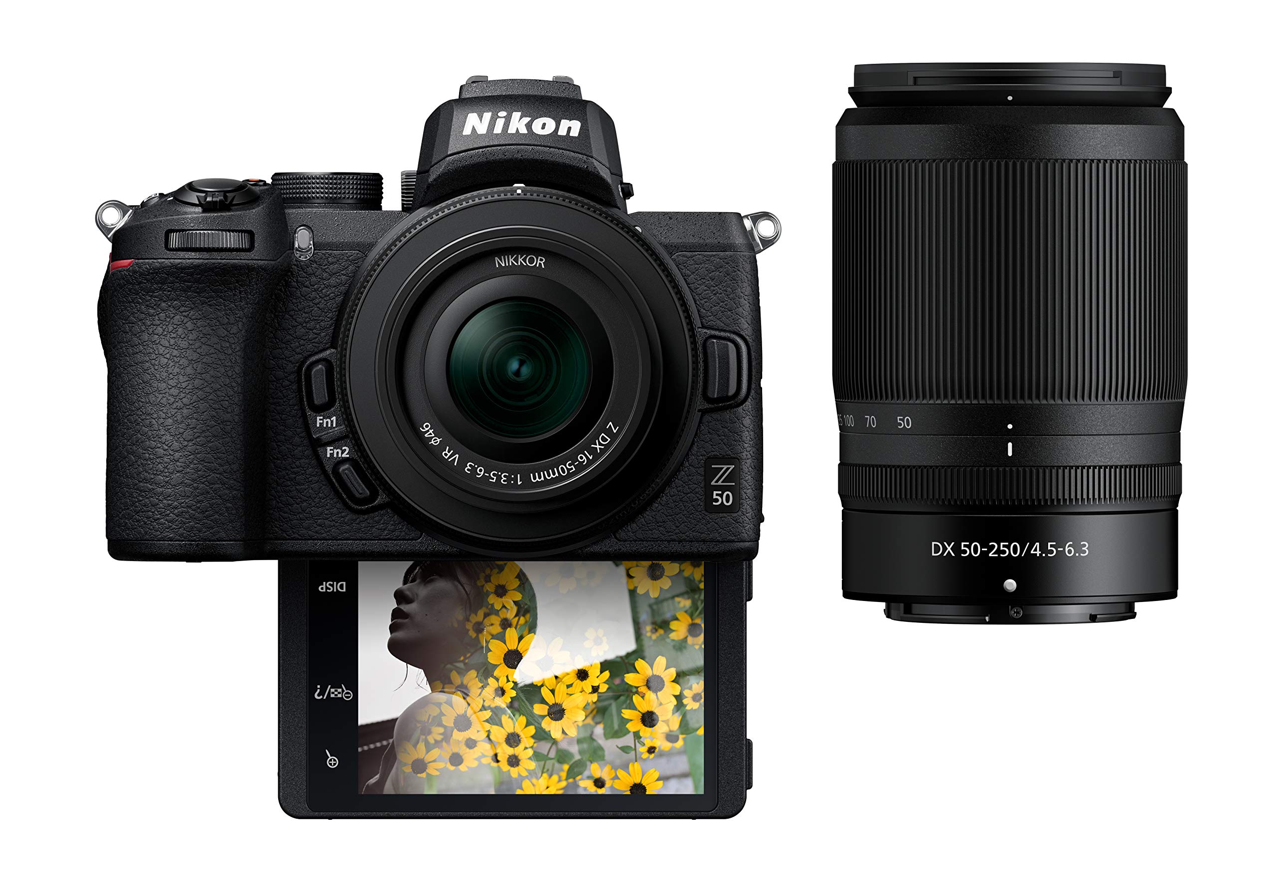 Nikon Fotocamera digitale mirrorless compatta Z50 con L...