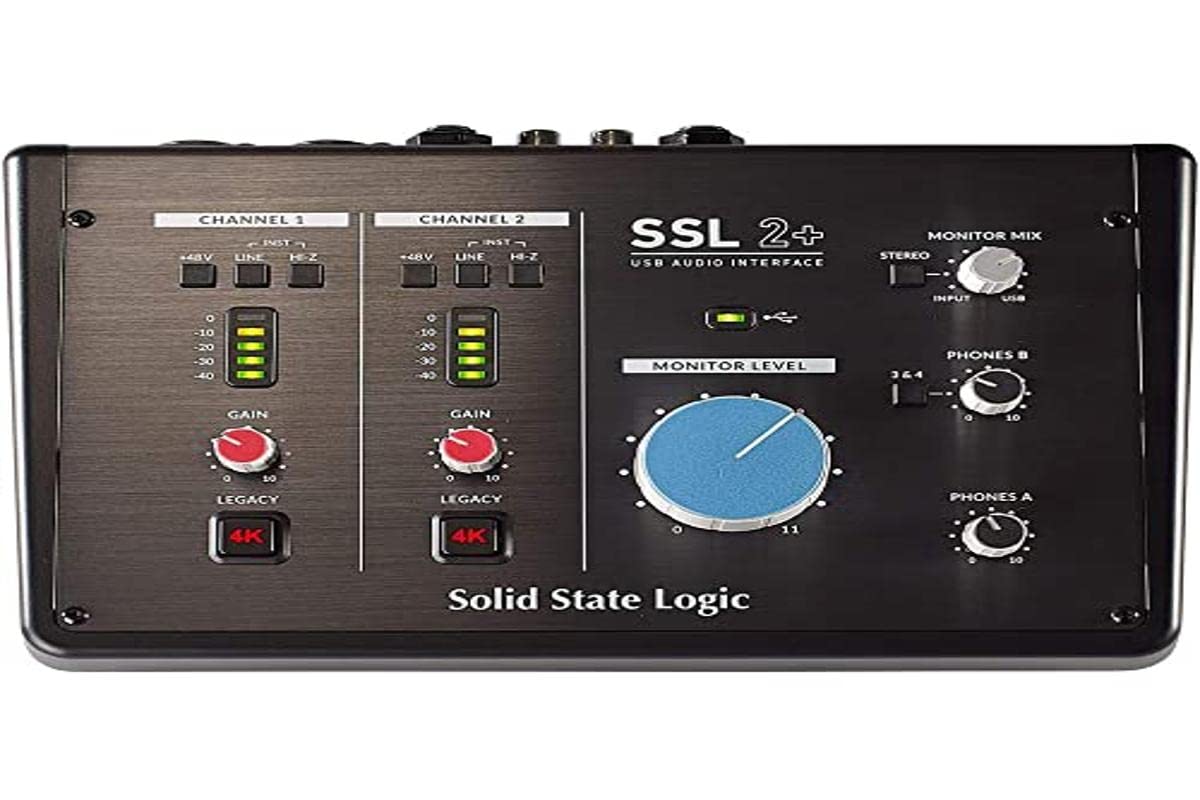 SSL 2+ Interfaccia audio USB-C 2-In/4-Out