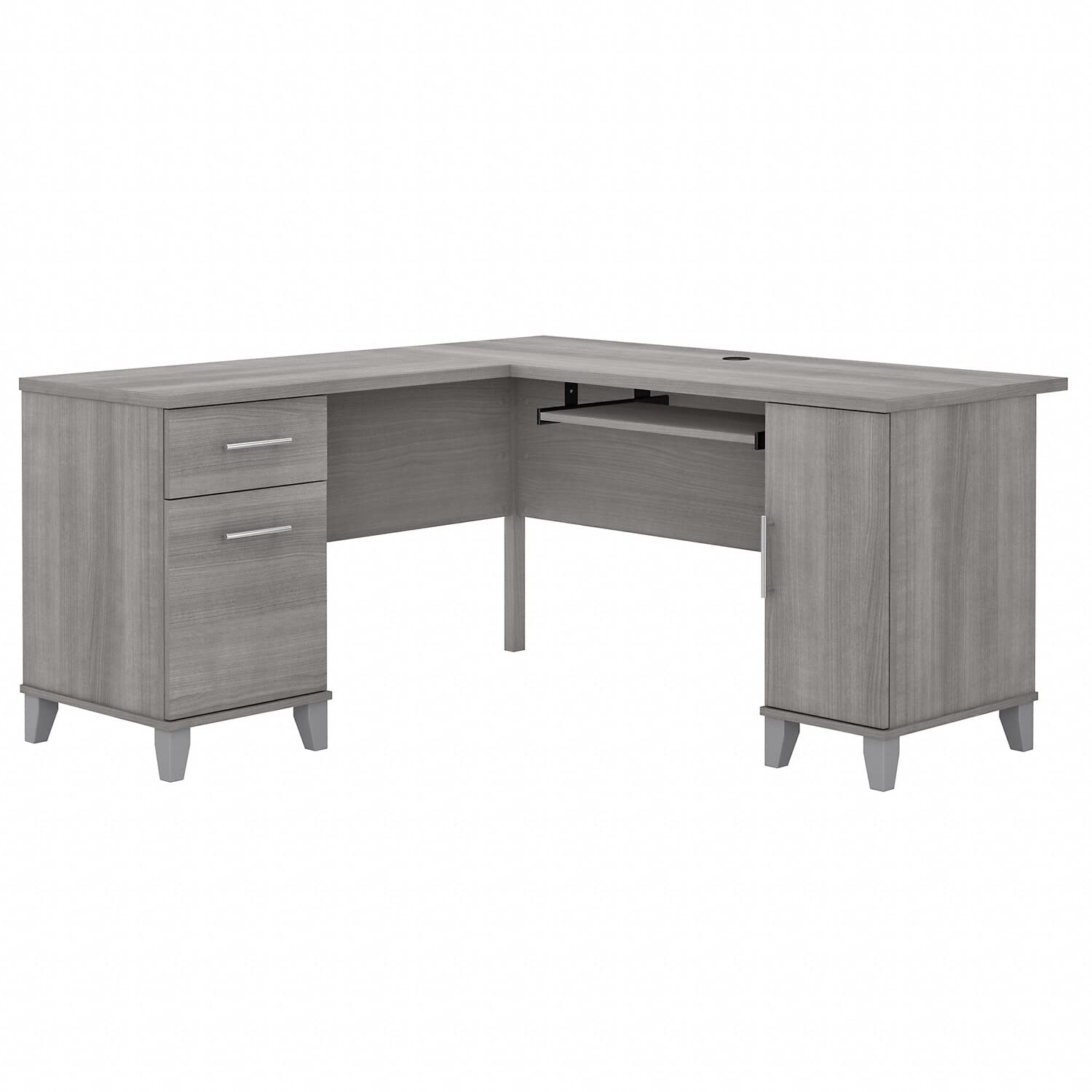 Bush Furniture Scrivania Somerset 60W a L con contenito...