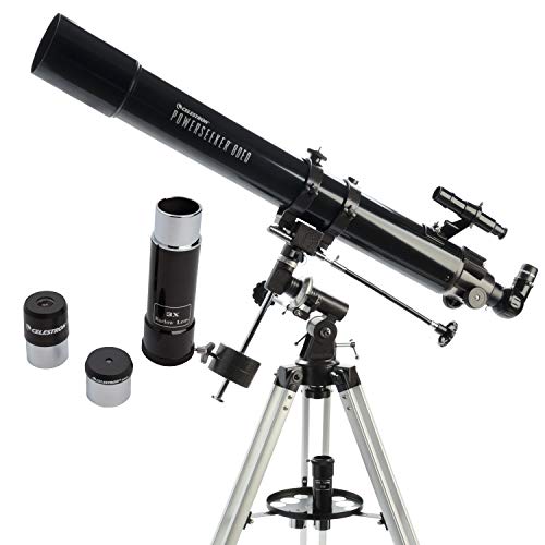 Celestron - Telescopio PowerSeeker 80EQ - Telescopio eq...