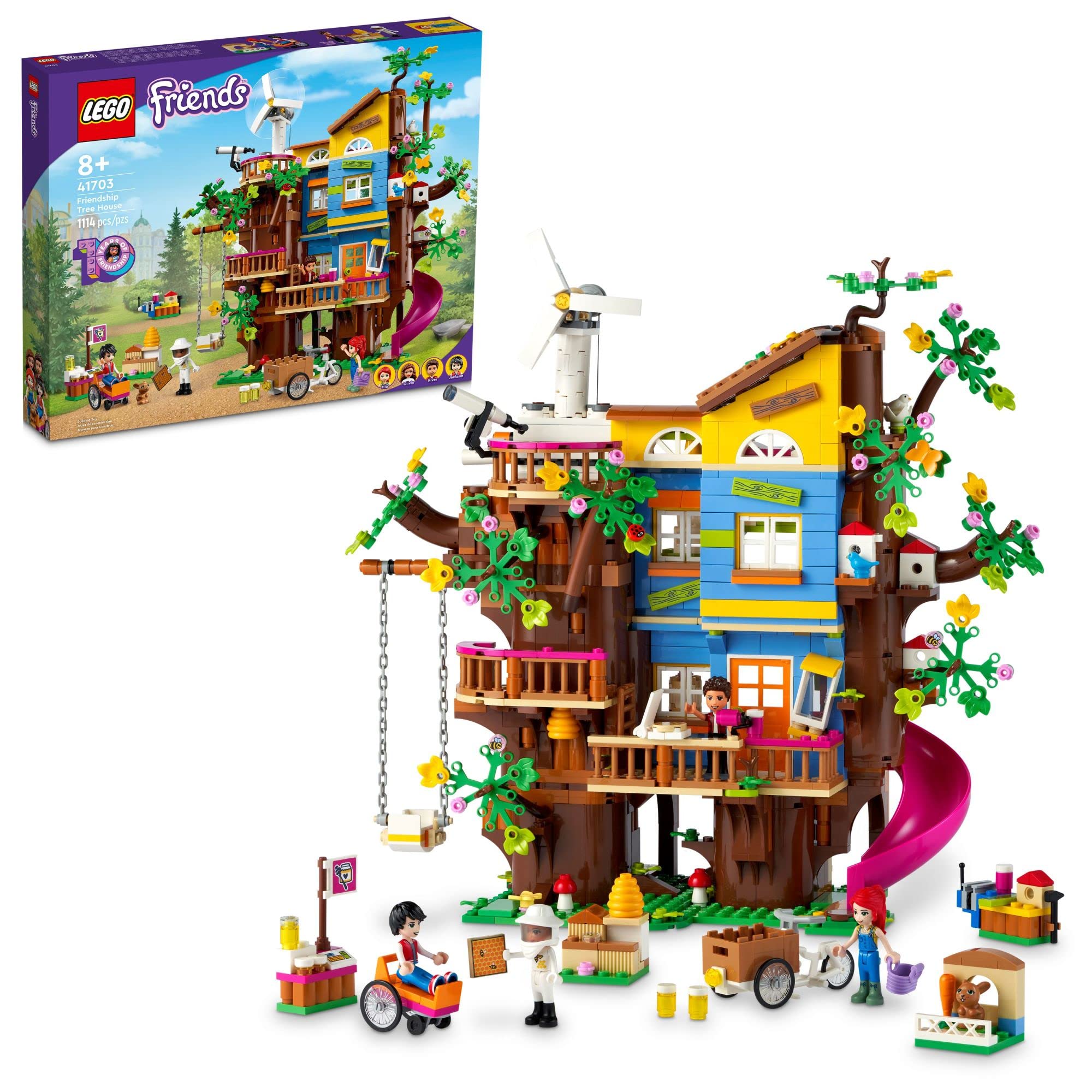 LEGO Friends Friendship Tree House 41703 Kit di costruz...