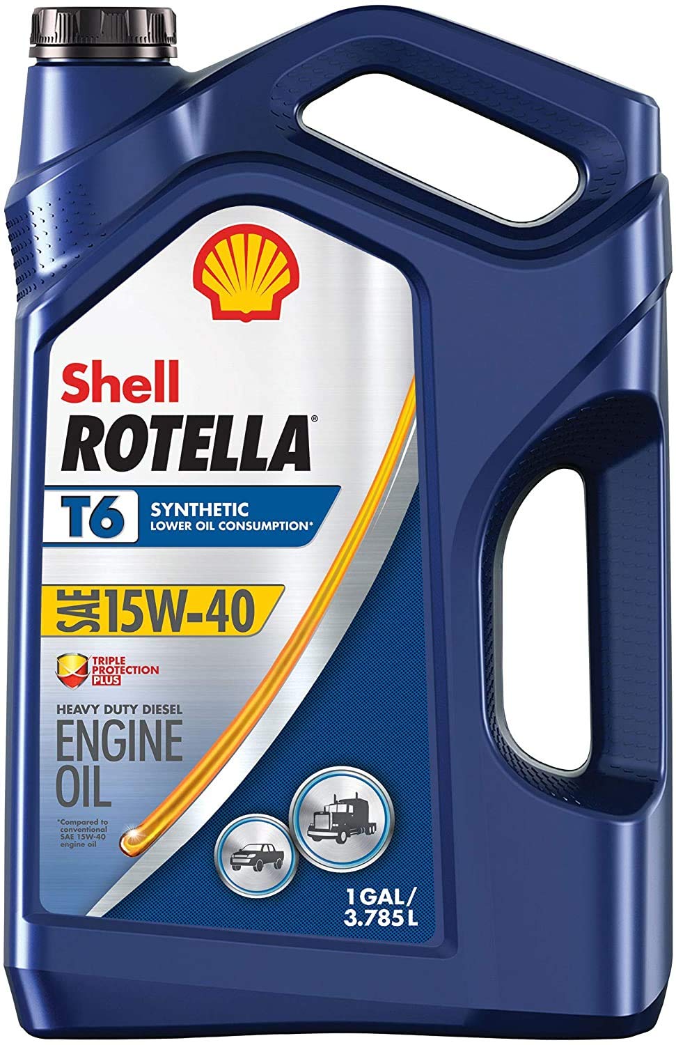 Shell Rotella Olio motore diesel completamente sintetico T6