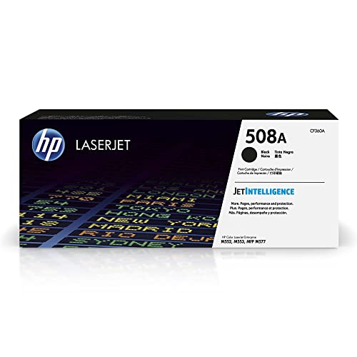 HP 508A (CF360A) Cartuccia toner originale nera per Col...