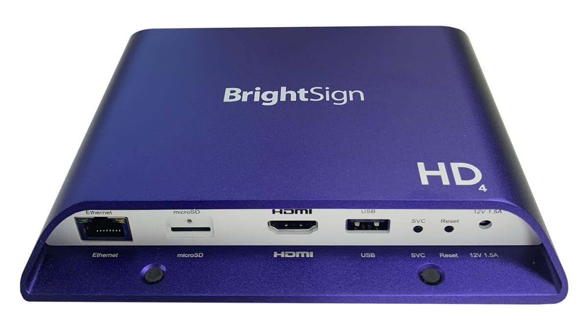 BrightSign HD1024 | Lettore HTML5 Full HD Expanded I/O