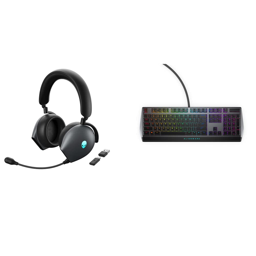 Alienware Cuffie da gioco wireless a tre modalità AW920...