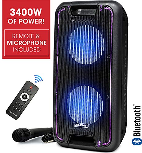 Dolphin SP-210RBT Portable Bluetooth Party Speak...