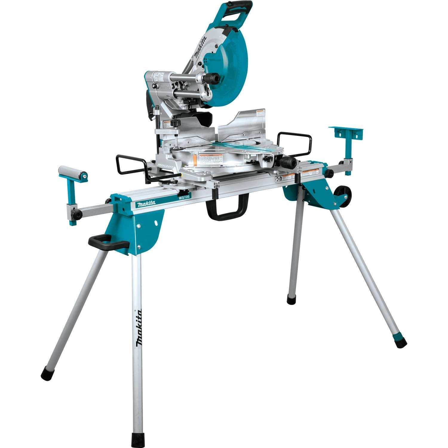 Makita LS1219LX Sega troncatrice scorrevole a doppio sm...