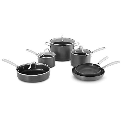 Calphalon Classic Pots and Pans Boil-Over Inserts, Nonstick Cooking Set