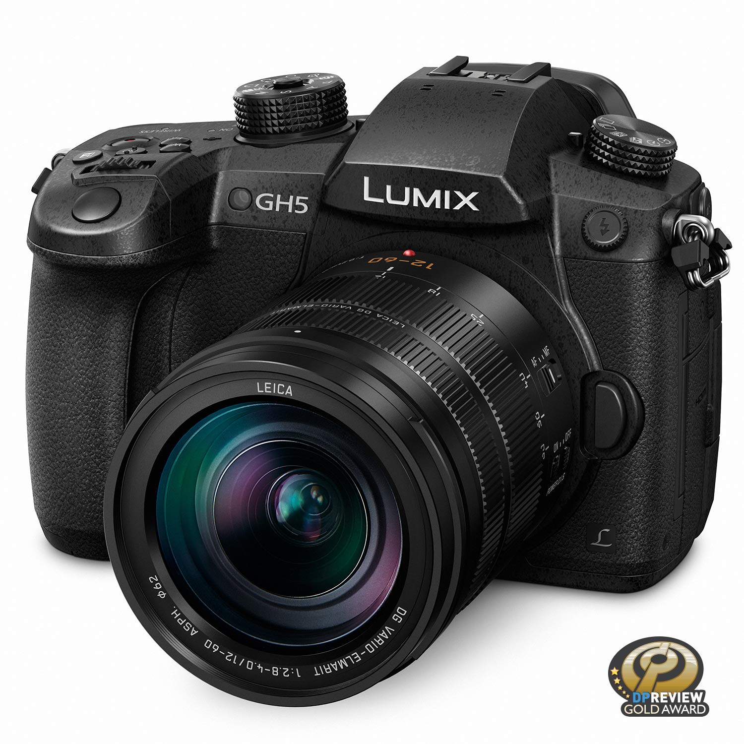 Panasonic Fotocamera mirrorless LUMIX GH5 4K con obiett...