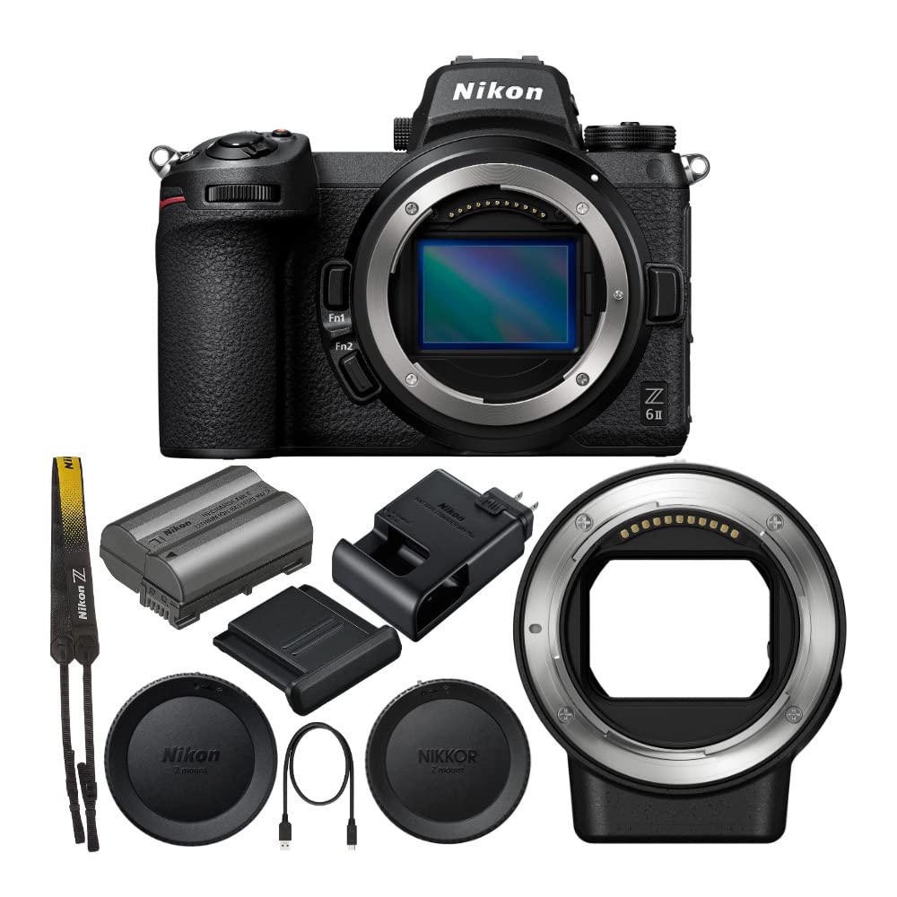 Nikon Fotocamera digitale mirrorless Z6II con adattator...