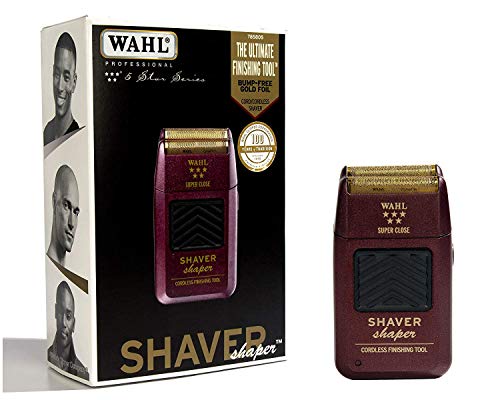 Wahl Professional 5-Star Series Rechargeable Shaver/Shaper #8061-100 - Up to 60 Minutes of Run Time - Bump-Free, Ultra-Close Shave