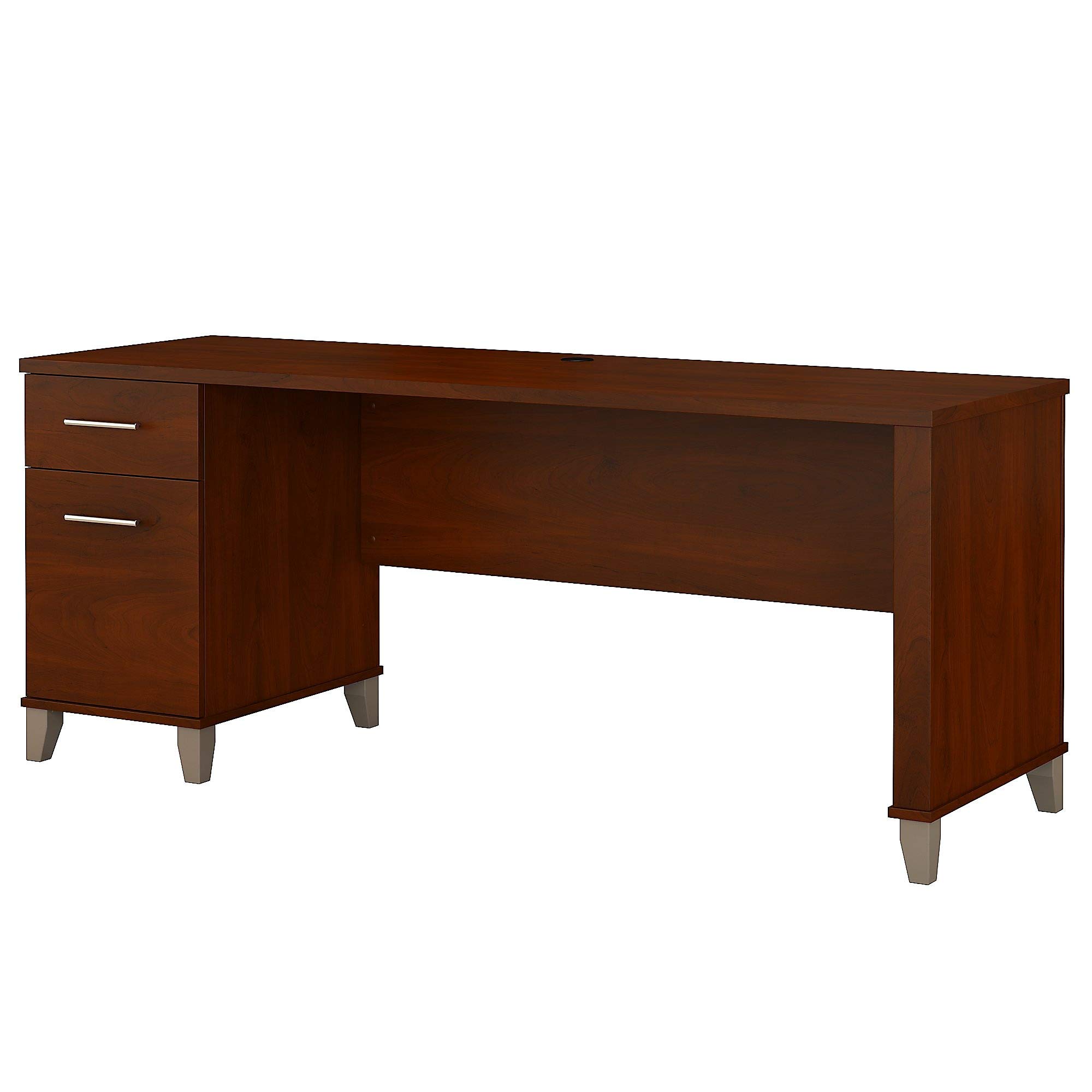 Bush Furniture Scrivania da ufficio Somerset 72W con ca...