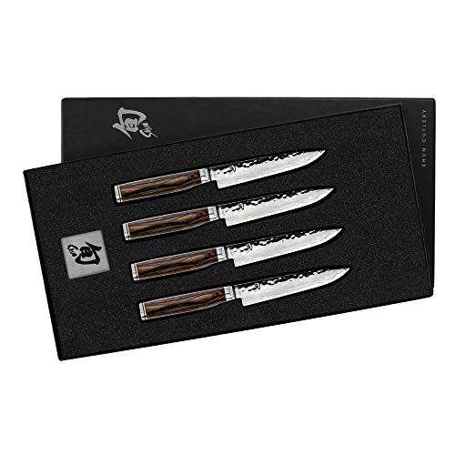 Shun TDMS0400 Premier Set di coltelli da bistecca da 4 ...