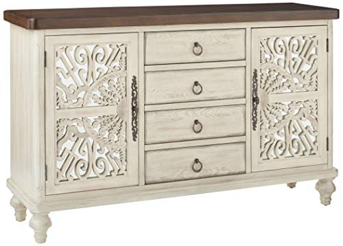 Acme Furniture Tavolo consolle Vermont bianco antico