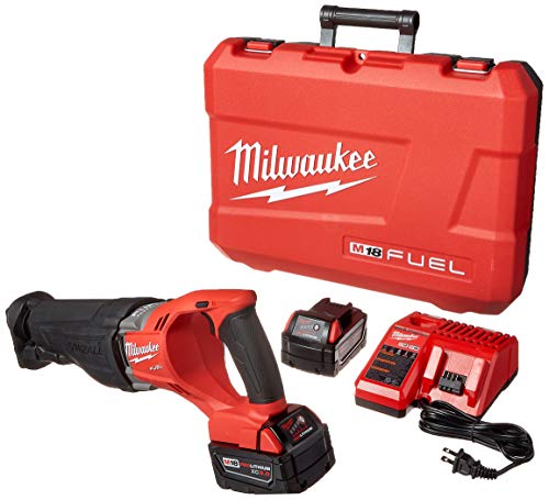 Milwaukee Kit 2720-22 M18 Fuel Sawzall a 2 mazze