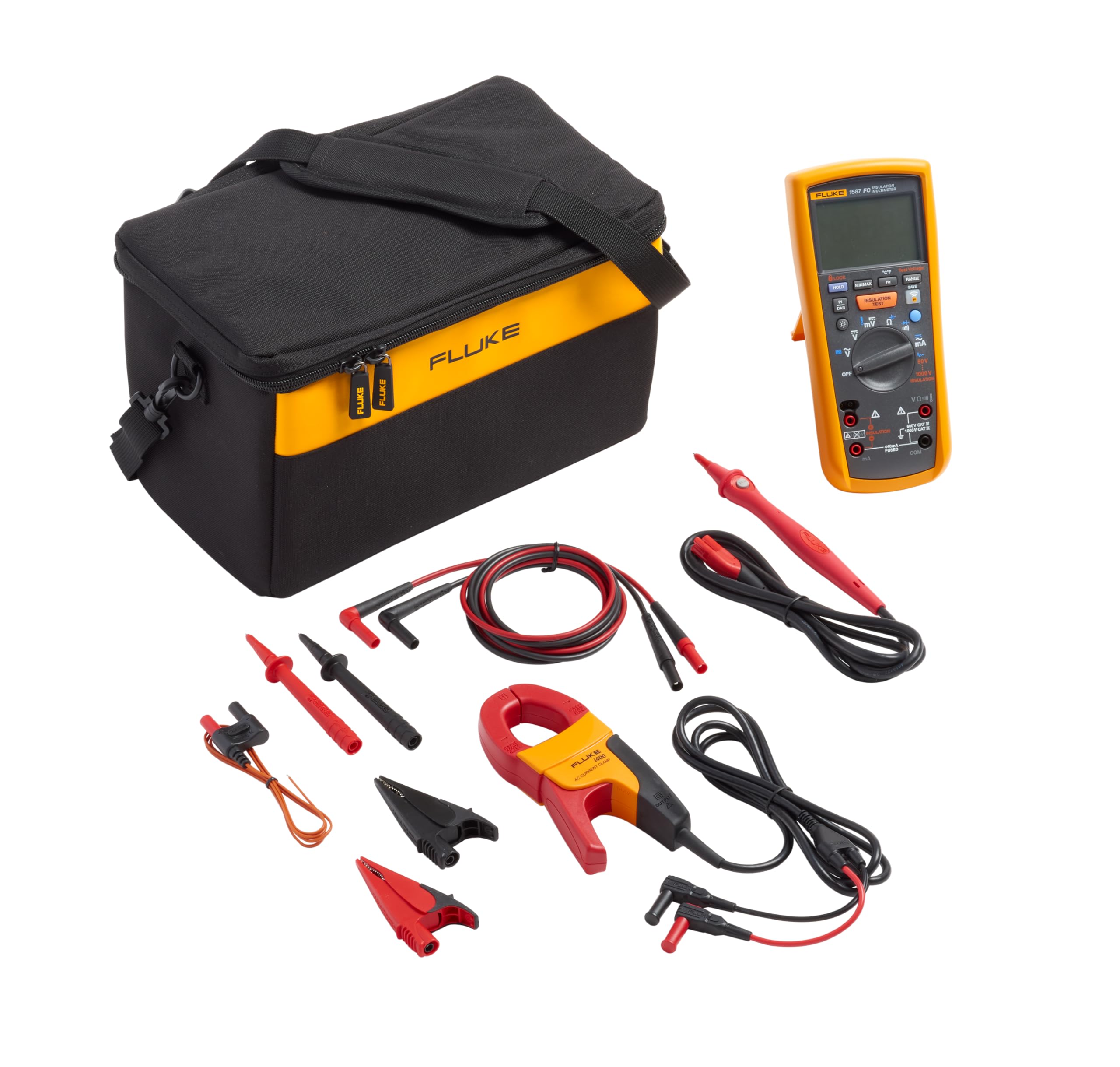 Fluke 1587/I400 FC Multimetro di isolamento 2 in 1 con ...