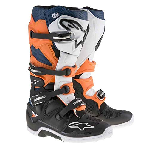 Alpinestars Stivali da motocross da uomo Tech 7 - Aranc...