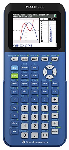 Texas Instruments Calcolatrice grafica TI-84 Plus CE Bl...