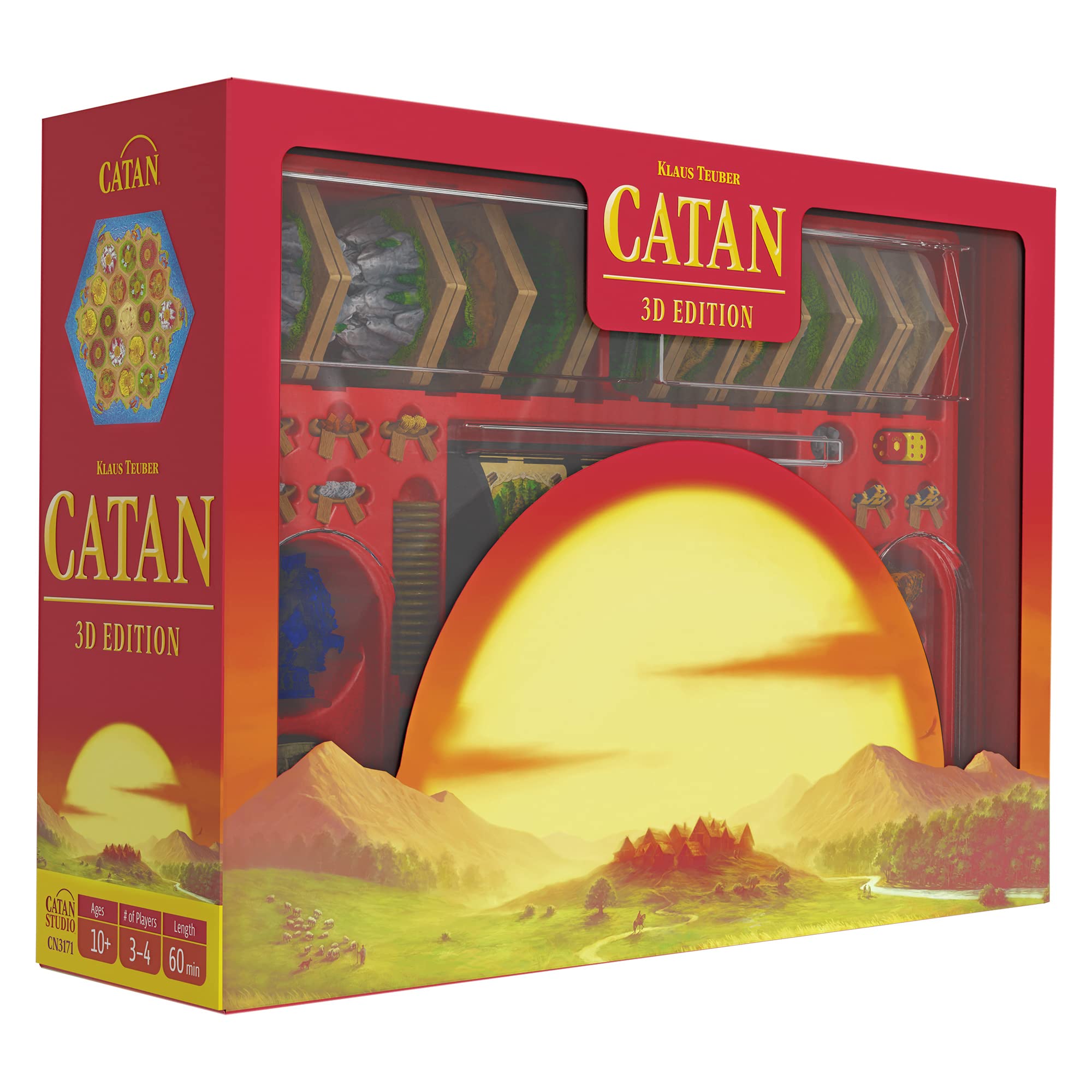 CATAN 3D EDITION Gioco da tavolo di strategia con tesse...