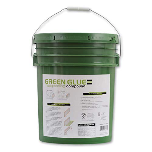 Green Glue Noiseproofing Compound - Secchio da 5 gallon...