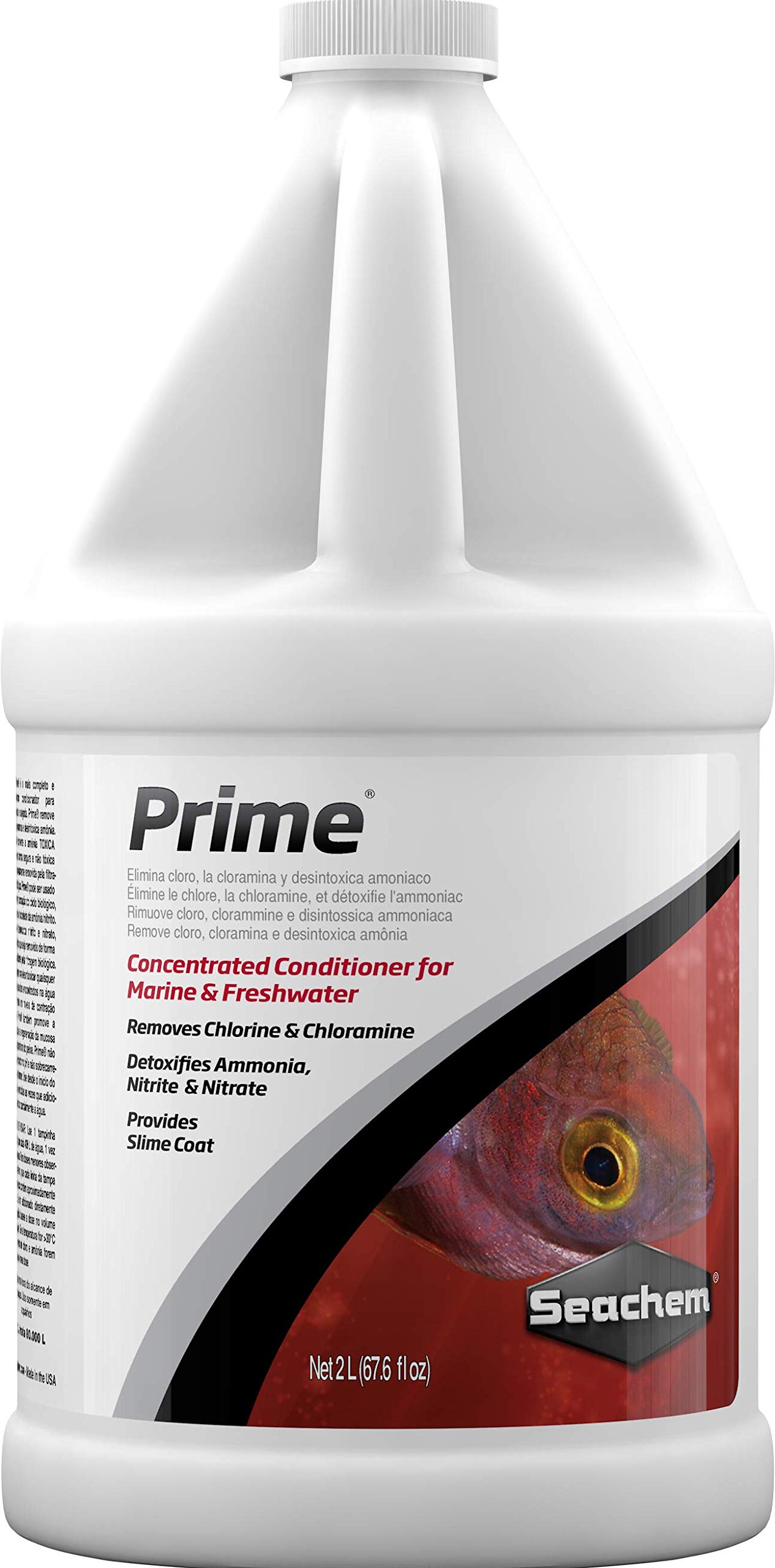 Seachem Prime Fresh and Saltwater Conditioner - Detossi...