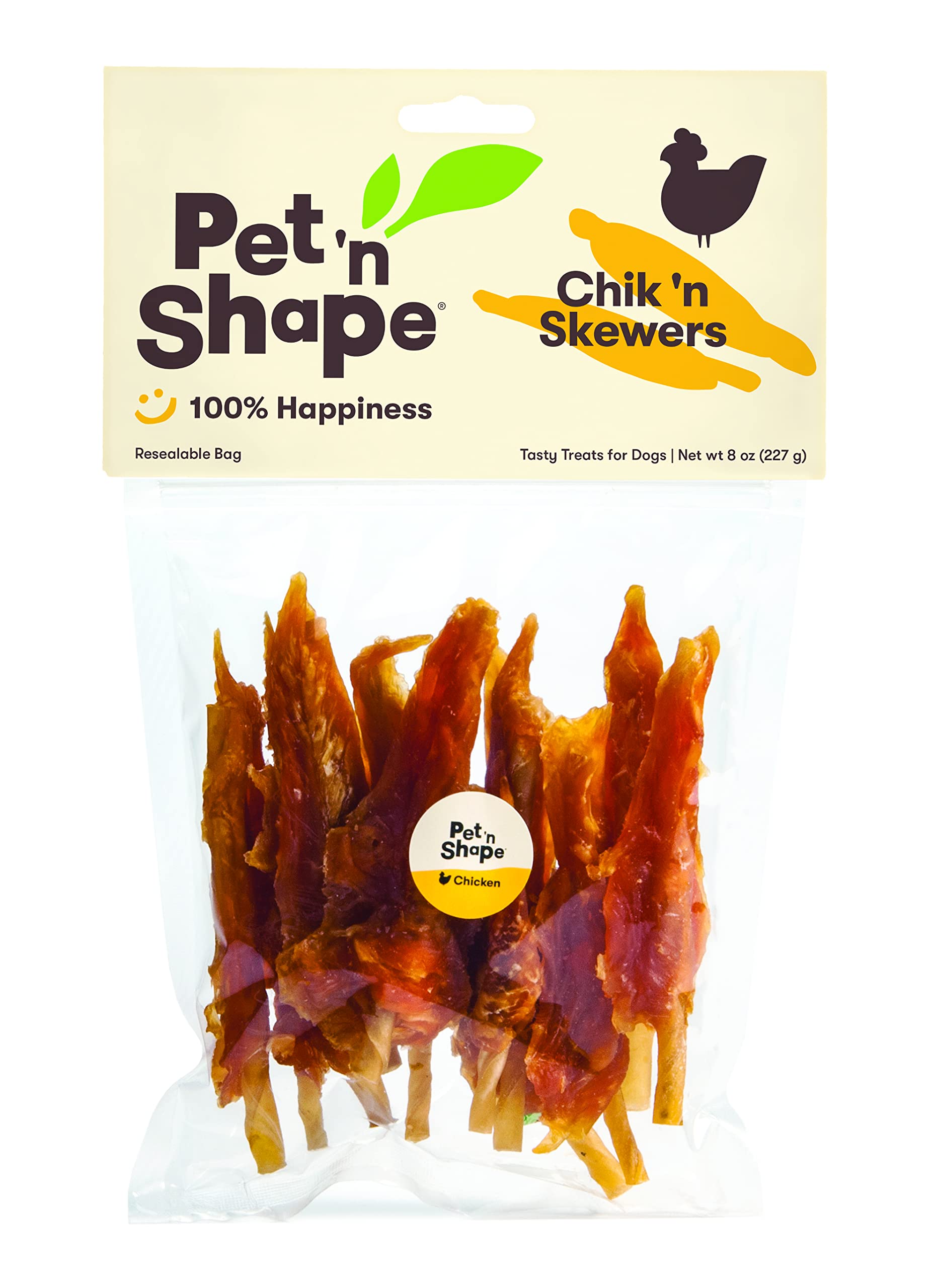 Pet 'N Shape Chik 'n Skewers - Snack per cani in pelle ...