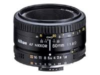 Nikon Obiettivo principale AF FX NIKKOR 50mm f/1.8D con...