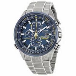 Citizen Orologio da uomo AT8020-54L Blue Angels in acci...