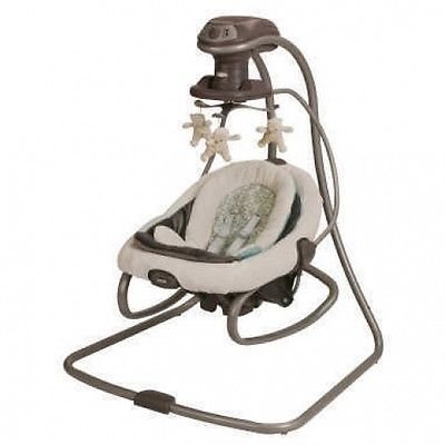 Graco Duetsoothe Swing + Rocker in Winslet - Nuovo di z...