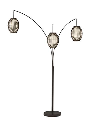 Adesso 4026-26 Maui Arc Lamp - Lampada da terra a 3 luc...