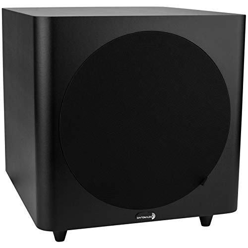 Dayton Audio SUB-1000 Subwoofer amplificato da 10'' e 1...