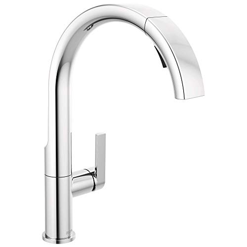 Delta Faucet Rubinetto da cucina cromato Keele con spru...