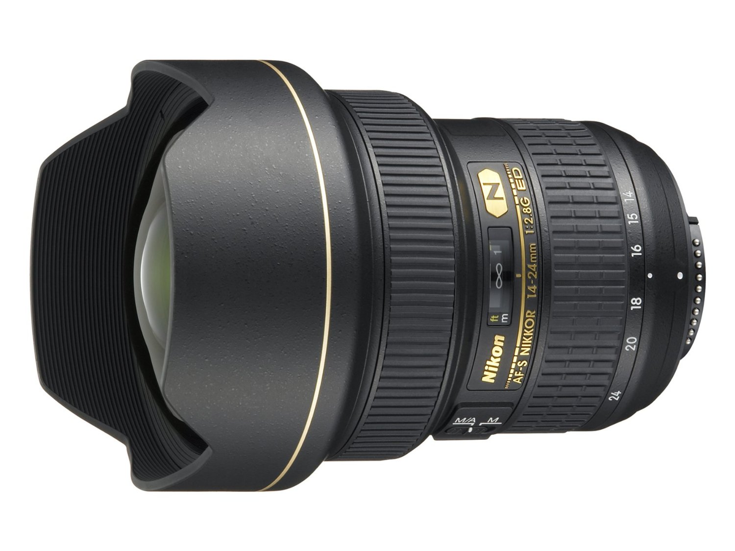 Nikon Obiettivo zoom AF-S FX NIKKOR 14-24mm f/2.8G ED c...