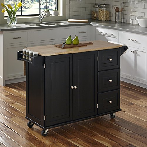 Home Styles Carrello da cucina Liberty con piano in leg...