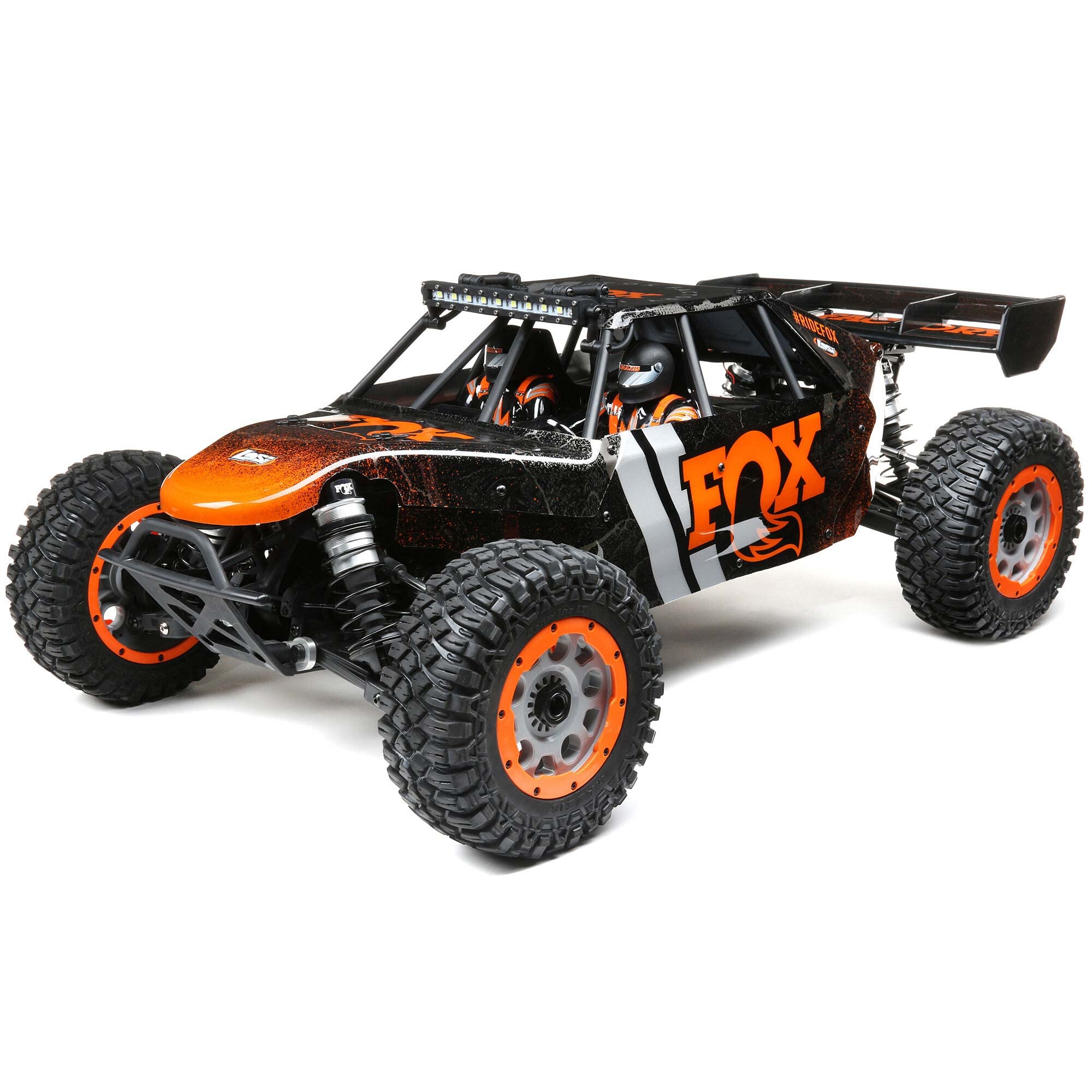 Losi RC Truck 1/5 DBXL-E 2.0 4 ruote motrici Desert Buggy Brushless RTR Batteria e caricabatterie non inclusi con Smart Fox LOS05020V2T1