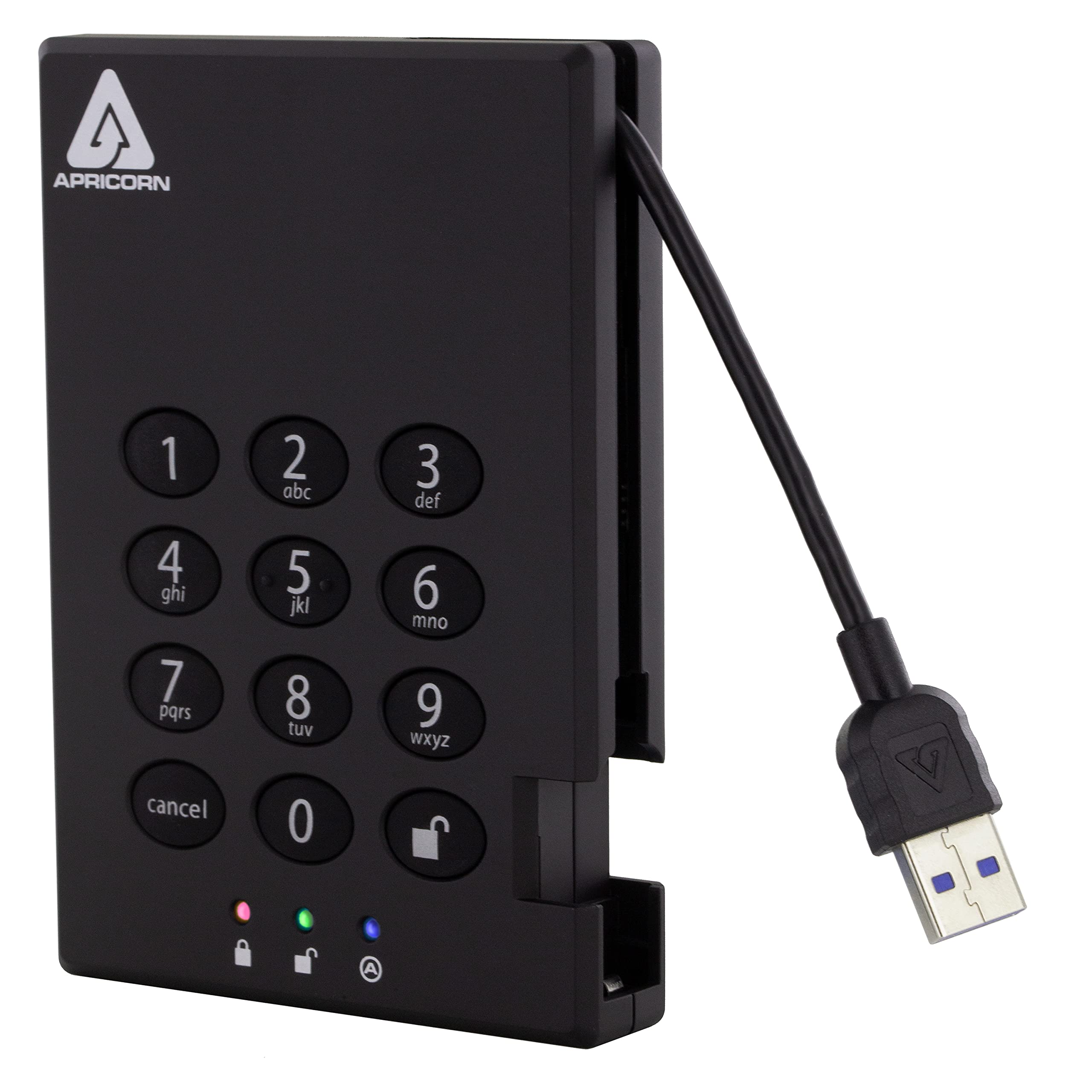 Apricorn Aegis Padlock USB 3.0 Disco rigido esterno por...