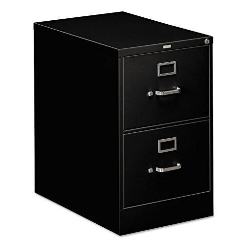 HON 312CPP 2 Drawer File, Vertical, Legal, 18-1/4x26-1/2x29, Black