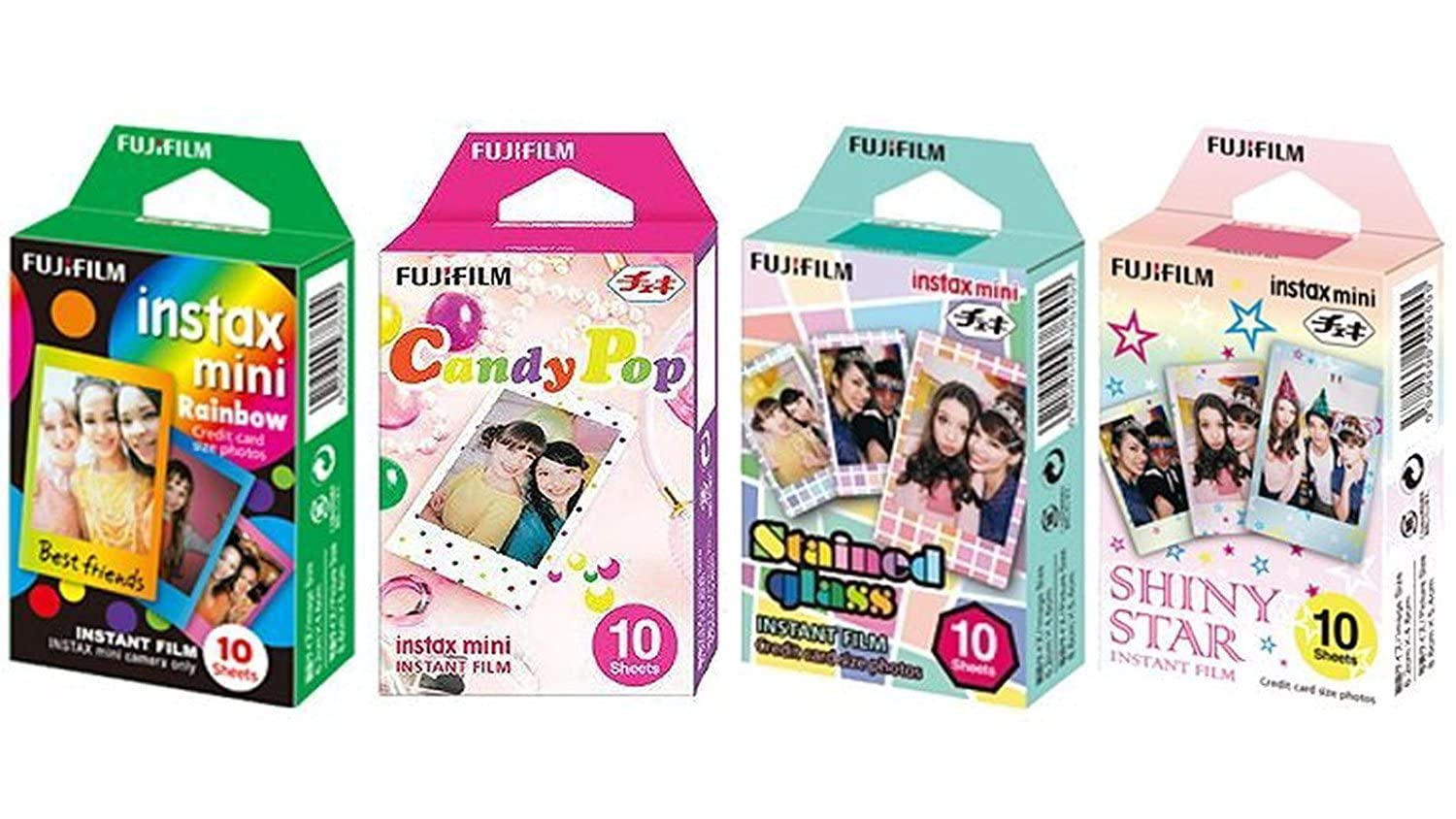 Fujifilm Pellicola istantanea InstaX Mini Rainbow & Sta...