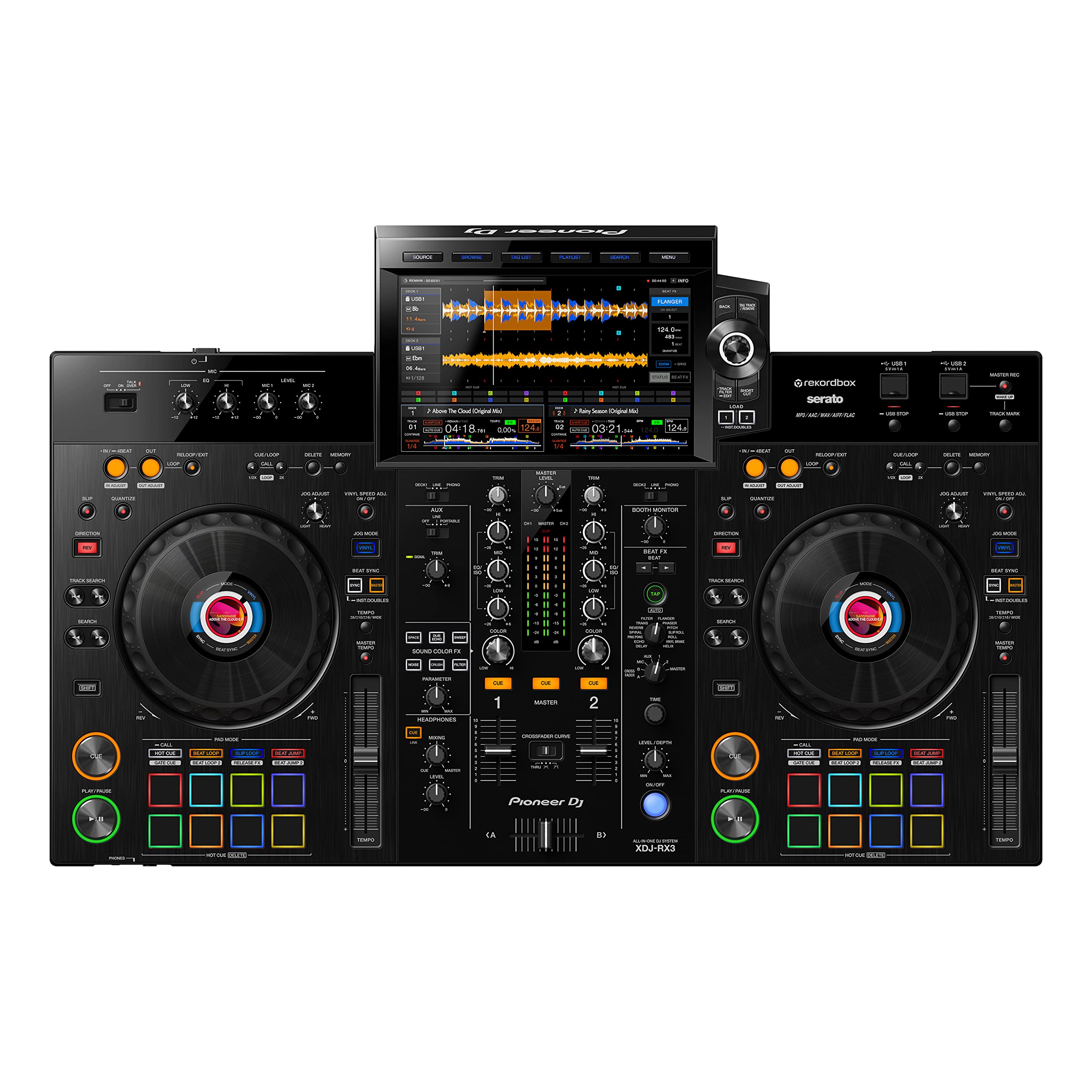 Pioneer DJ Sistema DJ digitale XDJ-RX3